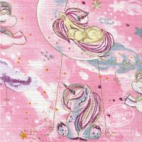 Diaper fabric Unicorns 134015