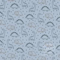 Cotton jersey fabric Dinosaurs 149425