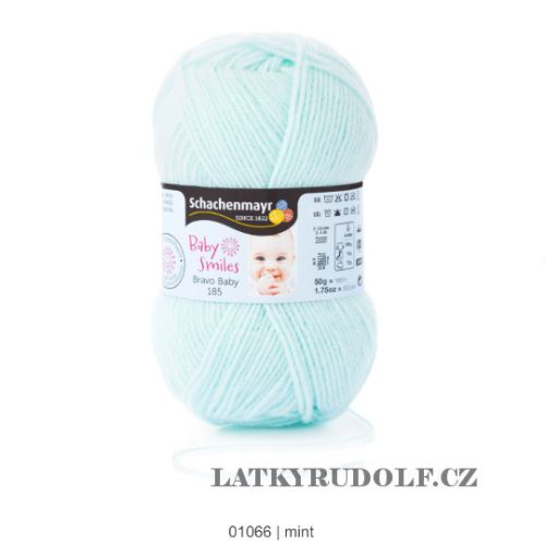 Příze Bravo Baby 185 01066-mint