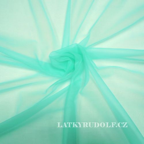 mint green chiffon fabric