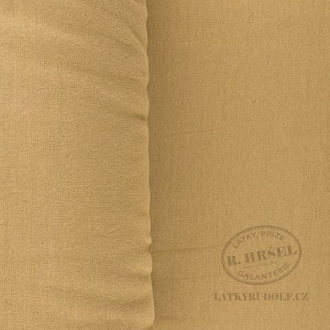 Látka náplet tunel finerib 2 x 35cm písková 146353