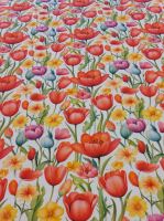 Dekorační Látka Tulipány digi 221011-det (2)