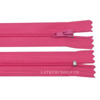 Zamek spiralny 3mm nierozdzielczy 10cm 142K-malinowa