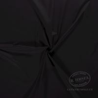 100% cotton fabric uni poplin black 115g 118069