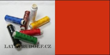 Nit Unipoly polyesterová 100m 226-červený pepř
