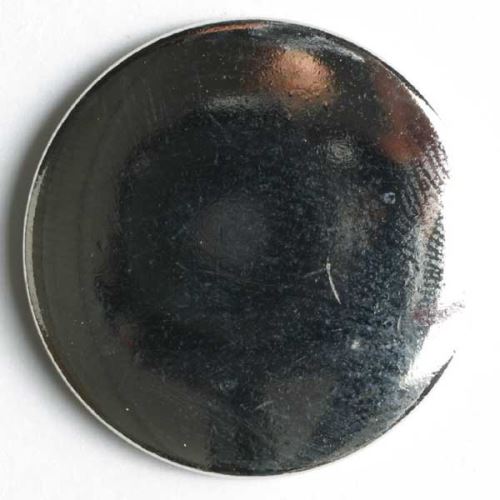 Knoflík Dill 23mm stříbrný hladký 260132