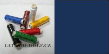 Nit Unipoly polyesterová 100m 567-uhlová modř