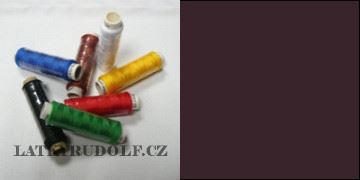 Nit Unipoly polyesterová 100m 475-burgundská