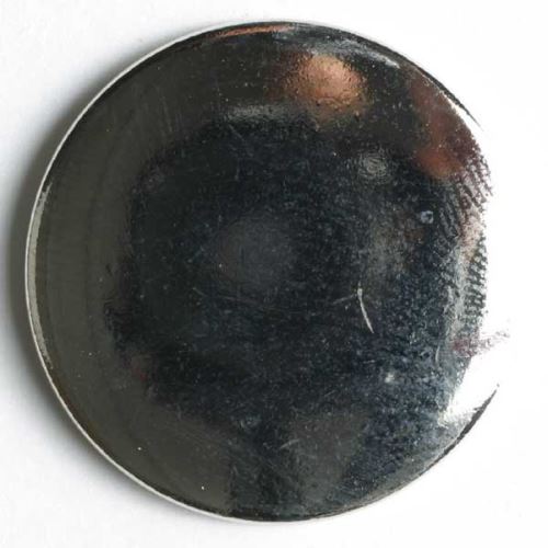 Knoflík Dill 15mm stříbrný hladký 180499
