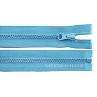 Zips kostený 5mm deliteľný 35cm 188-svetlo modrá