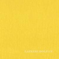 100% cotton fabric uni yellow (jaune) 145g 102010