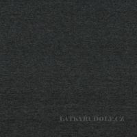 Cotton jersey fabric 240g gray melange 142063