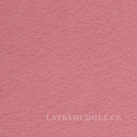 Plsť (filc) v metráži tl.1,5mm růžová 180012