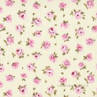 Decorative fabric Small roses 211235