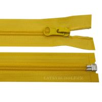 Coil zipper 5mm open end 55cm 110L-yellow