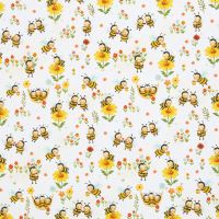 Cotton Fabric – Bees (103872) – Poplin