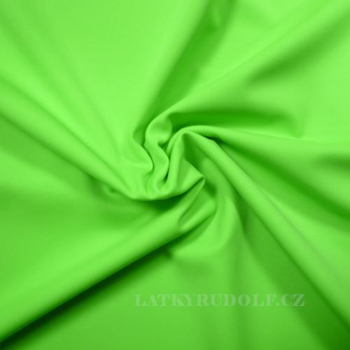 Látka Plavkovina matná jasně zelená 177053