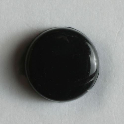 Knoflík Dill 7mm s oušk. černý 150360