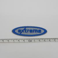 Nažehľovacia aplikácia reflexná Extreme 7cm modrá