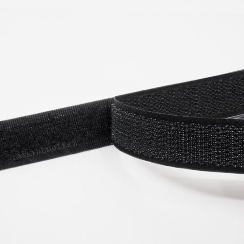 Velcro 30mm black - Fabrics Rudolf