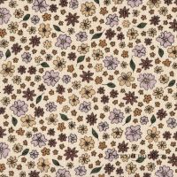 Decorative fabric small flowers 211225