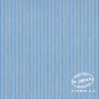 100% Cotton poplin fabric 1.5mm Stripe royal blue 103533
