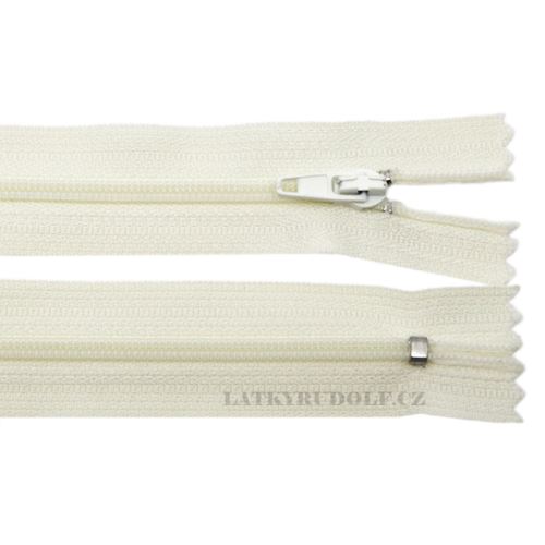 Zip spirálový 3mm nedělitelný 102K-šampaň