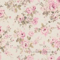 Decorative fabric Big roses 211234