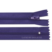 Zamek spiralny 3mm nierozdzielczy 18cm 186K-fioletowy