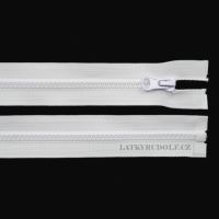 Zamek kostkowy 5mm rozdzielczy 55cm 101-biała