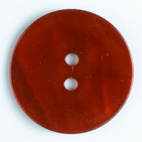 Knoflík Dill 13mm perleťový červený 241117