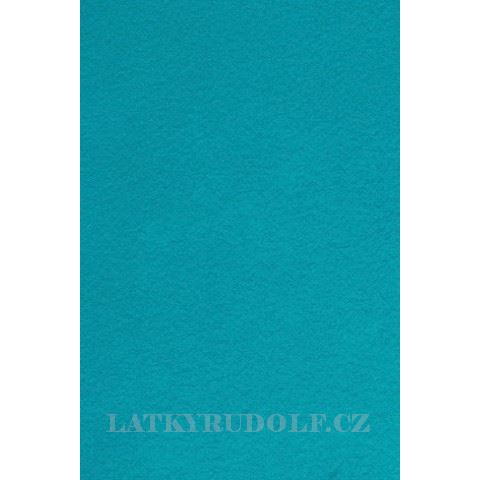 Plsť (filc) 20 x 30cm tl.1,5mm tyrkysová N7070-003
