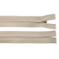 Zips skrytý 3mm nedeliteľný 50cm 307-sv.béžový