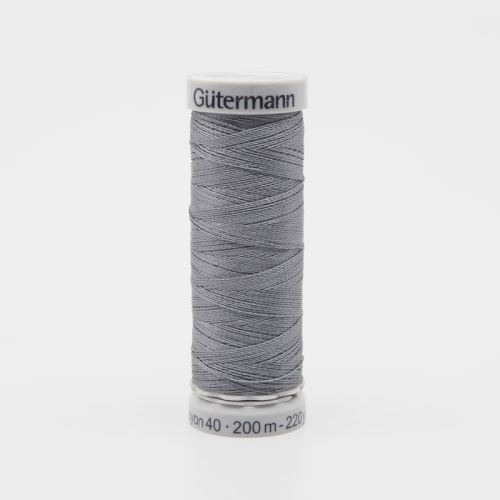 Nit Gütermann Rayon 40 vyšívací 200m 1166-tm.šedá