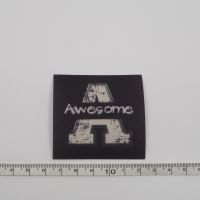 Nažehľovacia aplikácia Awesome 6x6cm