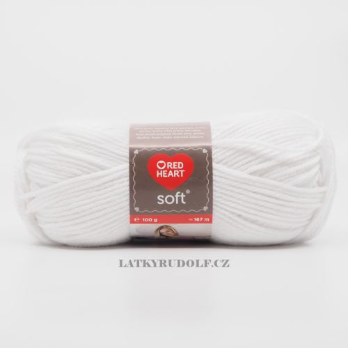 Příze Soft 00001-white