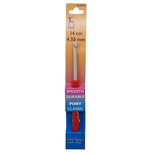 Háček plastový 4,5mm s ručkou 