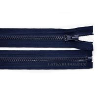 Zips kostený 5mm deliteľný 35cm 330-tmavo modrá