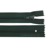 Zamek spiralny 3mm nierozdzielczy 55cm 264K-ciemna zielona