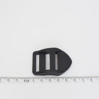 Klamra drabinowa 25mm czarna