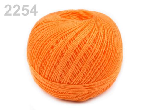 Příze Sněhurka_2254-tmavě oranžová