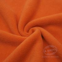 Fabric Fleece antipilling uni orange 150060