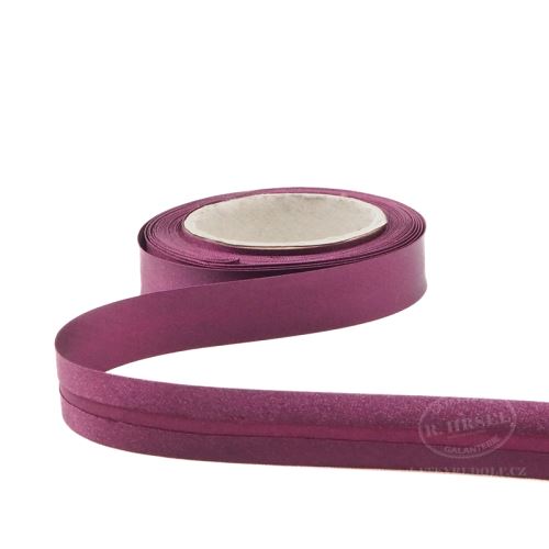 Lemovka saténová 14mm 436-cyklámen