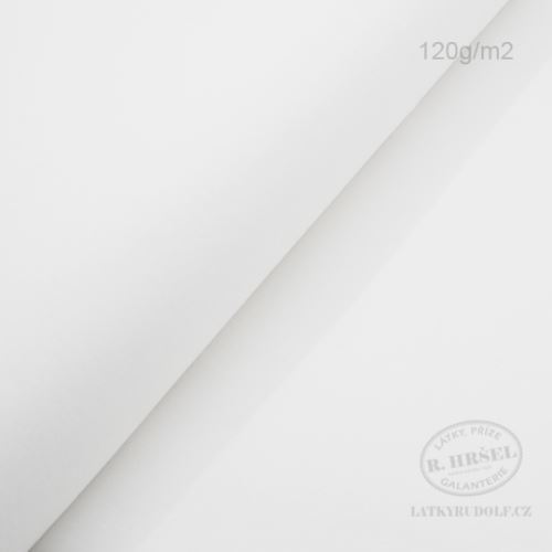 Látka Plátno extra jemné bílé 100111