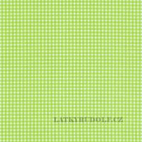 100% Cotton fabric squares 3mm light green 102685