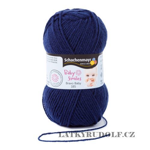 Příze Bravo Baby 185 01050-marine