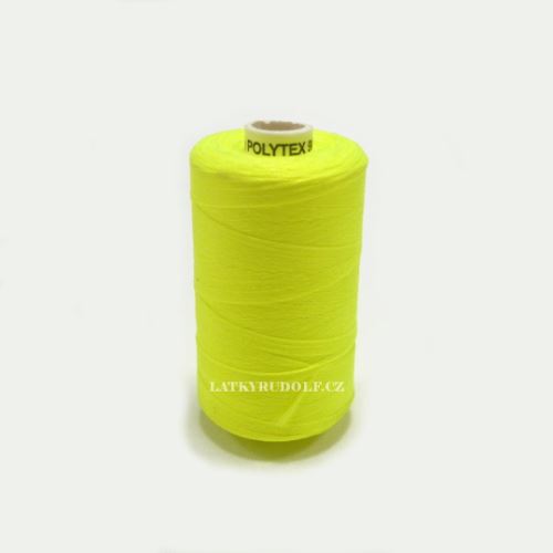 Nit Hagal POLYTEX 90 pružná PES 500m 115-reflexní žlutá