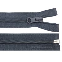 Coil zipper 5mm open end 55cm 312L-dark grey