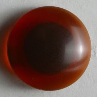 Guzik Dill 15mm, oko brązowe 221474