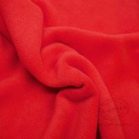 Fabric Fleece antipilling uni red 150013